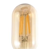 Jonathan Y Industrial Non-dimmable T45-4w Led Edison Bulbs With E26 Base, 80+ Cri, Warm White 2700k, In Amber