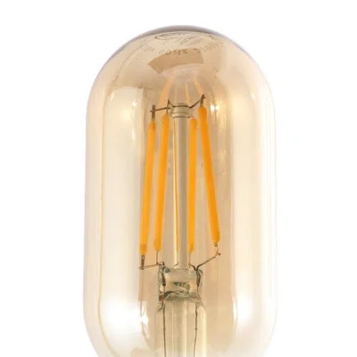 Jonathan Y Industrial Non-dimmable T45-4w Led Edison Bulbs With E26 Base, 80+ Cri, Warm White 2700k, In Amber