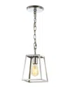 Jonathan Y Ira 6.25in Adjustable Drop Metal Led Pendant