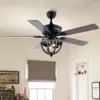 Jonathan Y Jasper 52" 2-light Farmhouse Industrial Iron Dome Shade Led Ceiling Fan With Remote