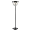 Jonathan Y Jemma 60" Crystal/metal Led Floor Lamp In Bronze