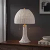 Jonathan Y Joanie Bohemian Rustic Iron Led Table Lamp In White