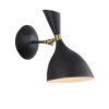Jonathan Y Josef Iron Retro Led Wall Sconce In Black/brass Gold