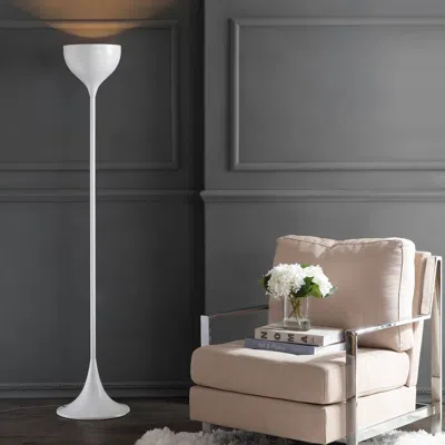 Jonathan Y Joyce 69.5" Metal Led Floor Lamp In Metallic