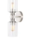 Jonathan Y Jules 2-light Led Vanity In Nickel