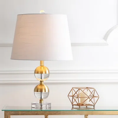 Jonathan Y Jules 23" Crystal Mini Led Table Lamp In Multi
