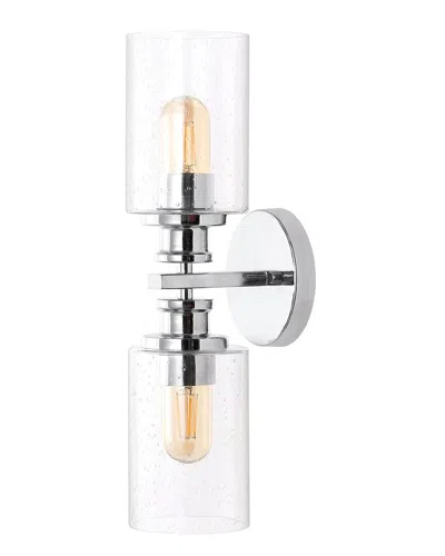 Jonathan Y Jules 2-light Led Vanity In Transparent