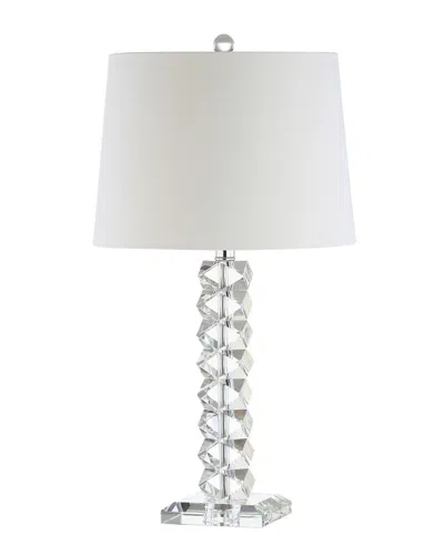 Jonathan Y Julia 25.5in Crystal Led Table Lamp