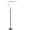Jonathan Y Julian 65.25" Integrated Led Metal Floor Lamp In Black
