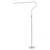 Jonathan Y Julian 65.25" Integrated Led Metal Floor Lamp In Chrome