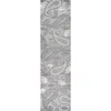 Jonathan Y Julien Paisley High-low Light Indoor/outdoor Area Rug In Light Gray/ivory