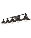 Jonathan Y July Vanity Light In Black