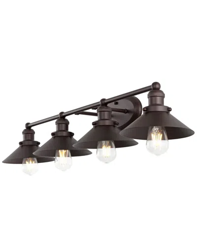 Jonathan Y July Vanity Light In Black