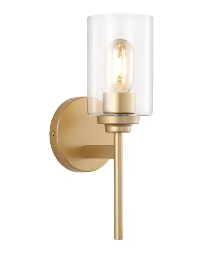 Jonathan Y Juno 13in 1-light Cylinder Led Sconce In Multi