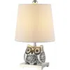 Jonathan Y Justina Ceramic Mini Led Table Lamp In Black/white