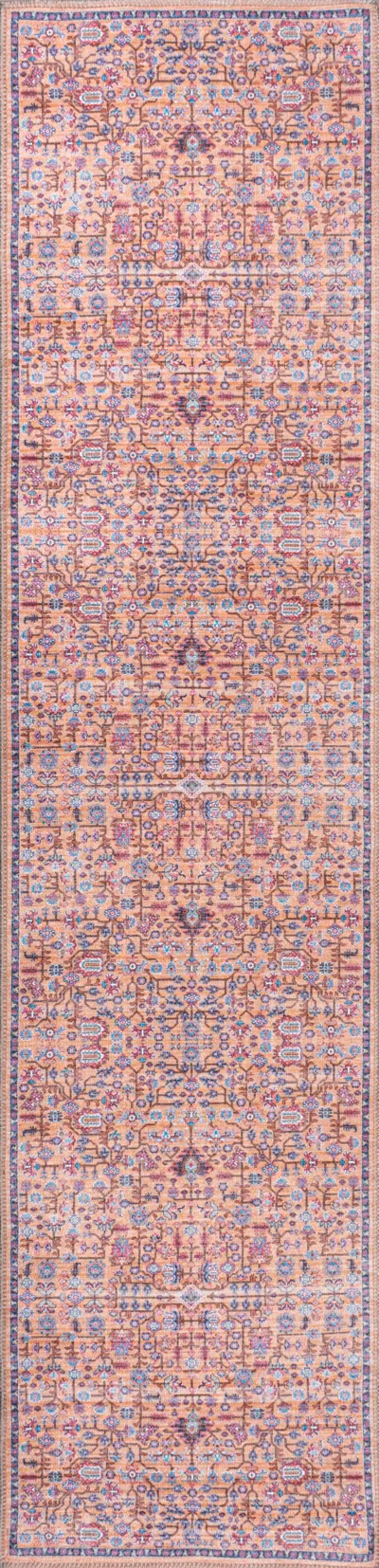 Jonathan Y Kemer All-over Persian Washable Multi 2 Ft. X 10 Ft. Runner Rug