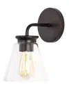 Jonathan Y Kondo 6.38in 1-light Led Vanity In Metallic