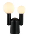 Jonathan Y Leif Table Lamp In Black