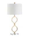 Jonathan Y Sabrina 28.5" Vintage-inspired Industrial Iron Led Table Lamp With Pull-chain And Usb Charging Port,