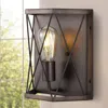 Jonathan Y Liam 8.25" 1-light Rustic Farmhouse Iron Led Sconce