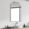 Jonathan Y Lindie Medium Scalloped-top Metal Framed Wall Mounted Mirror