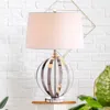 Jonathan Y Logan 26" Metal Orb Led Table Lamp