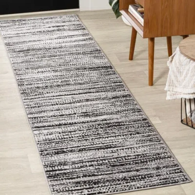 Jonathan Y Lotus Modern Persian Floral Area Rug In Black/gray