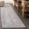 Jonathan Y Lotus Modern Persian Floral Area Rug In Gray