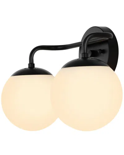 Jonathan Y Louis Vanity Light In Black