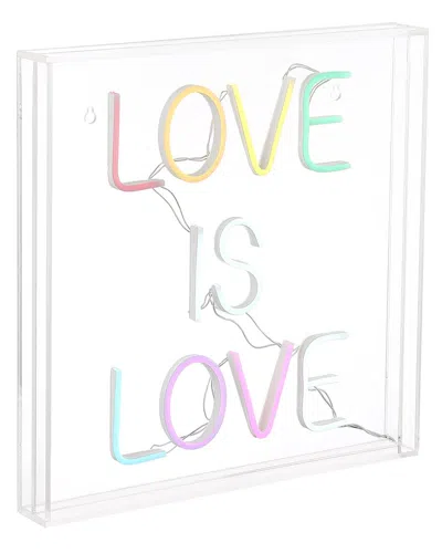 Jonathan Y Love Is Love Contemporary Glam Acrylic Neon Lighting