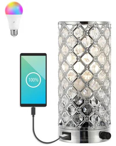 Jonathan Y Lucie Mini Table Lamp In Black