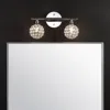 Jonathan Y Maeve 13" 2-light Iron/glass Contemporary Glam Led Vanity Light
