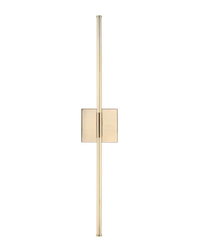 Jonathan Y Makena 28in Dimmable Integrated Led Metal Wall Sconce In Neutral