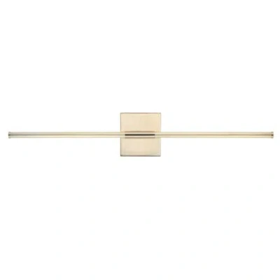 Jonathan Y Makena Modern Minimalist Dimmable Integrated Led Metal Wall Sconce In Pink