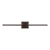 Jonathan Y Makena Modern Minimalist Dimmable Integrated Led Metal Wall Sconce In Oil Rubbed Bronze