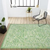 Jonathan Y Malta Bohemian Medallion Textured Weave Indoor/outdoor Area Rug In Cream/green