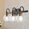 Jonathan Y Marais 21.5" 3-light Iron/glass Rustic Vintage Led Vanity Light