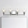 Jonathan Y Marais 30" 4-light Metal/glass Led Vanity