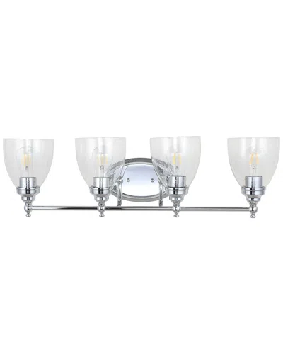 Jonathan Y Marais 30in 4-light Metal Glass Led Wall Sconce