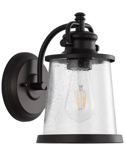 Jonathan Y Marais Rustic Led Outdoor Lantern In Bronze