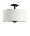 Jonathan Y Marc 15" Led Semi-flush Mount In Oil Rubbed Bronze