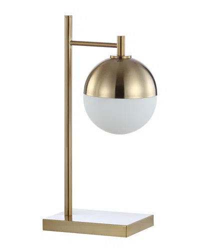 Jonathan Y Marcel 21in Mid-century Globe Led Table Lamp In Multi