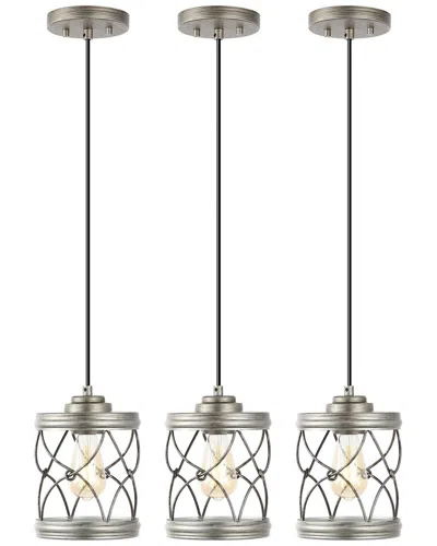 Jonathan Y Marelle Pendant In Silver