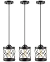 Jonathan Y Marelle Pendant In Black