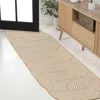 Jonathan Y Margot Modern Geometric Arch Stripe Indoor/outdoor Shaped Area Rug