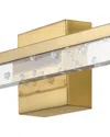 Jonathan Y Mario Led Vanity In Gold