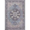 Jonathan Y Maris Ornate Medallion Machine-washable Area Rug In Blue/cream