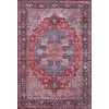 Jonathan Y Maris Ornate Medallion Machine-washable Area Rug In Red/black/blue