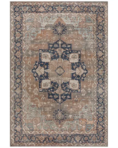 Jonathan Y Maris Ornate Medallion Machine-washable Chenille Rug In Beige