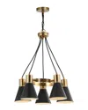 Jonathan Y Markle 22in 5-light Metal Led Pendant